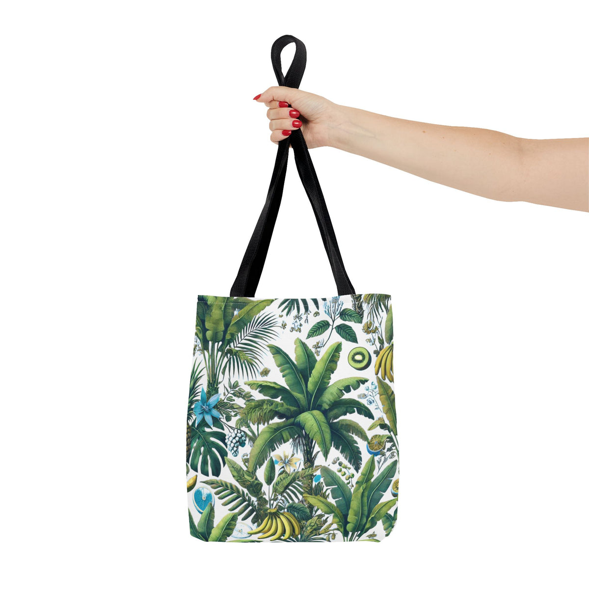 More Tropical Fruit/White Tote Bag - 3 Sizes