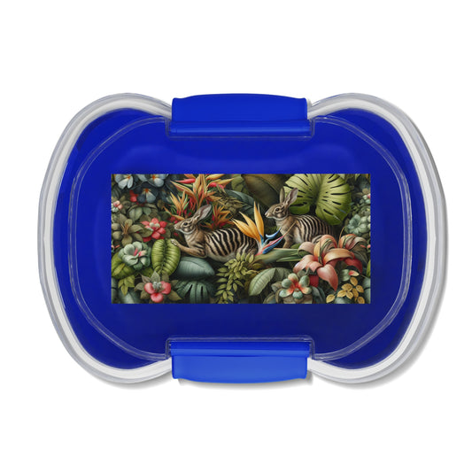 Rainforest Rabbit Outing Bento Box - Ideal for Lunches and Picnics