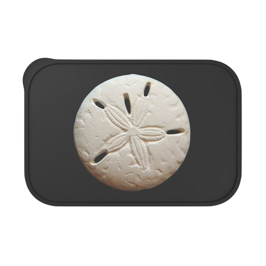 Bento Box with Utensils - White Sand Dollar