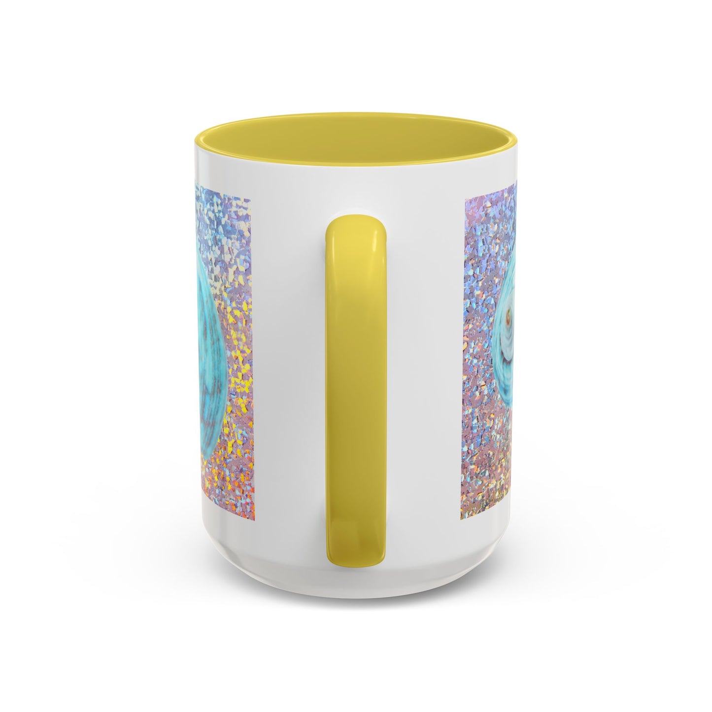 Colorful Mugs (11oz, 15oz), Disco Jade Turbo Shell