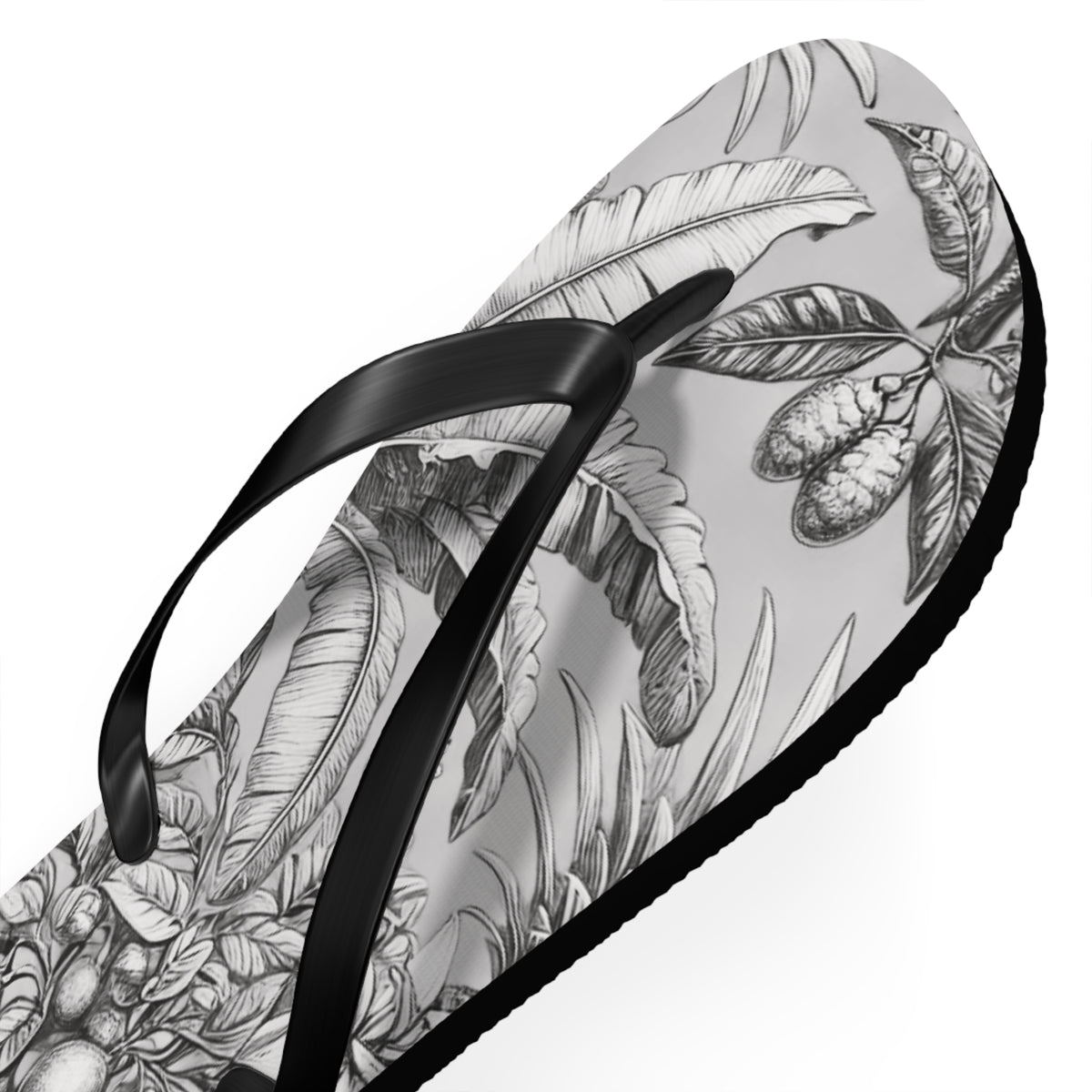 Flip Flops - Tropical Fruit, Newspaper