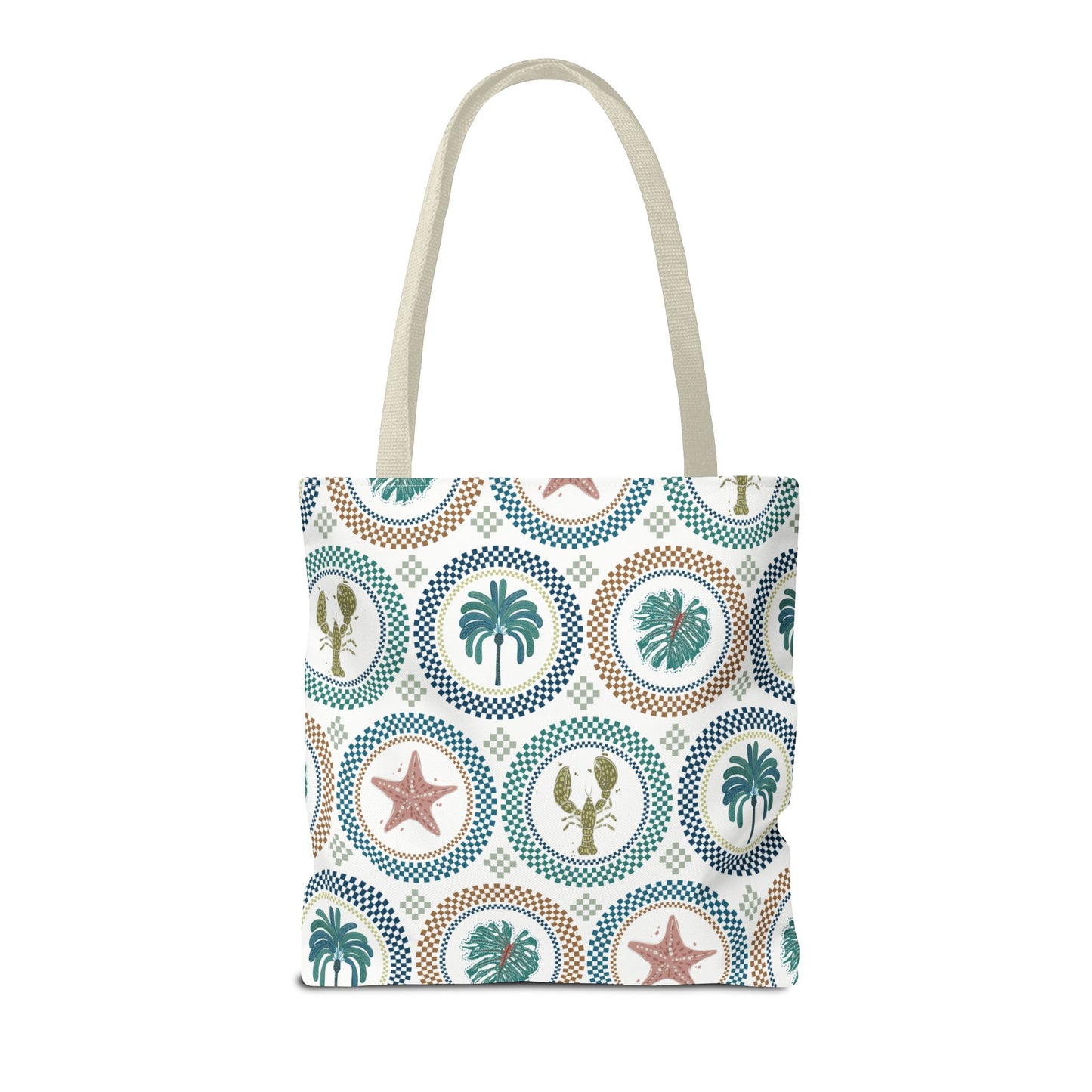 Mosaic Tropi Sealife Tote Bag - 3 Sizes