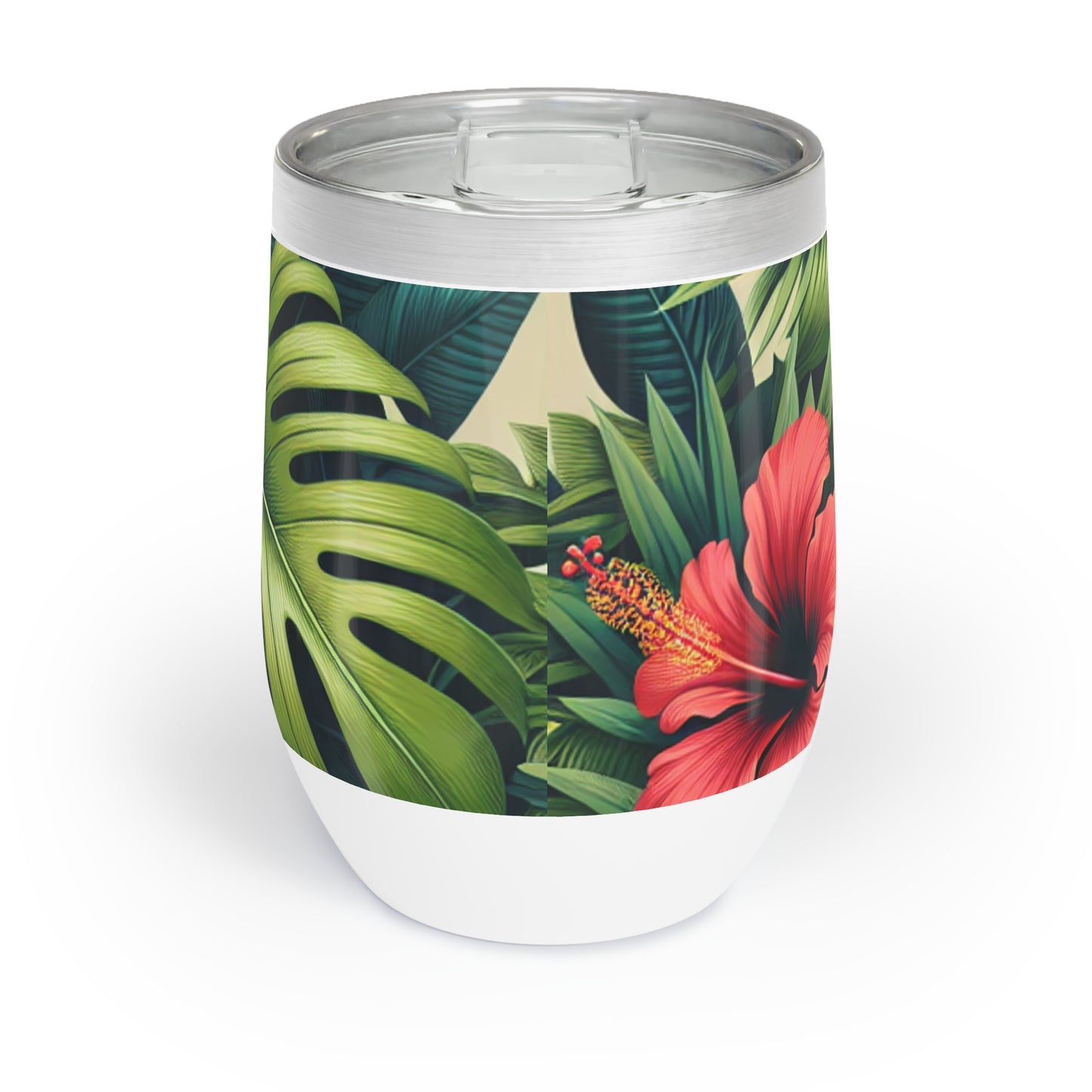 Chill Wine Tumbler, Exotic Flora