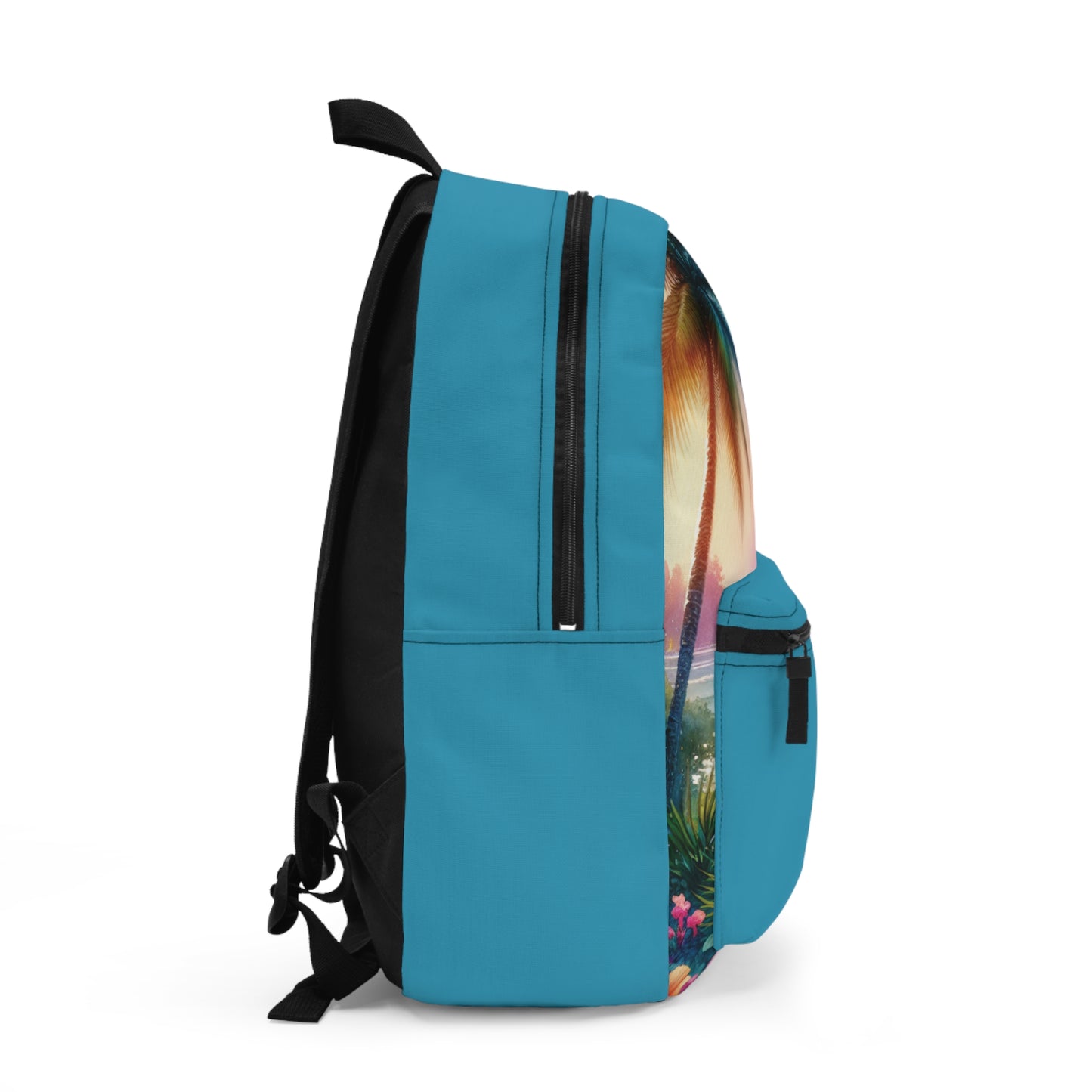 Tropical Backpack  / Bay of Peace, Turquoise