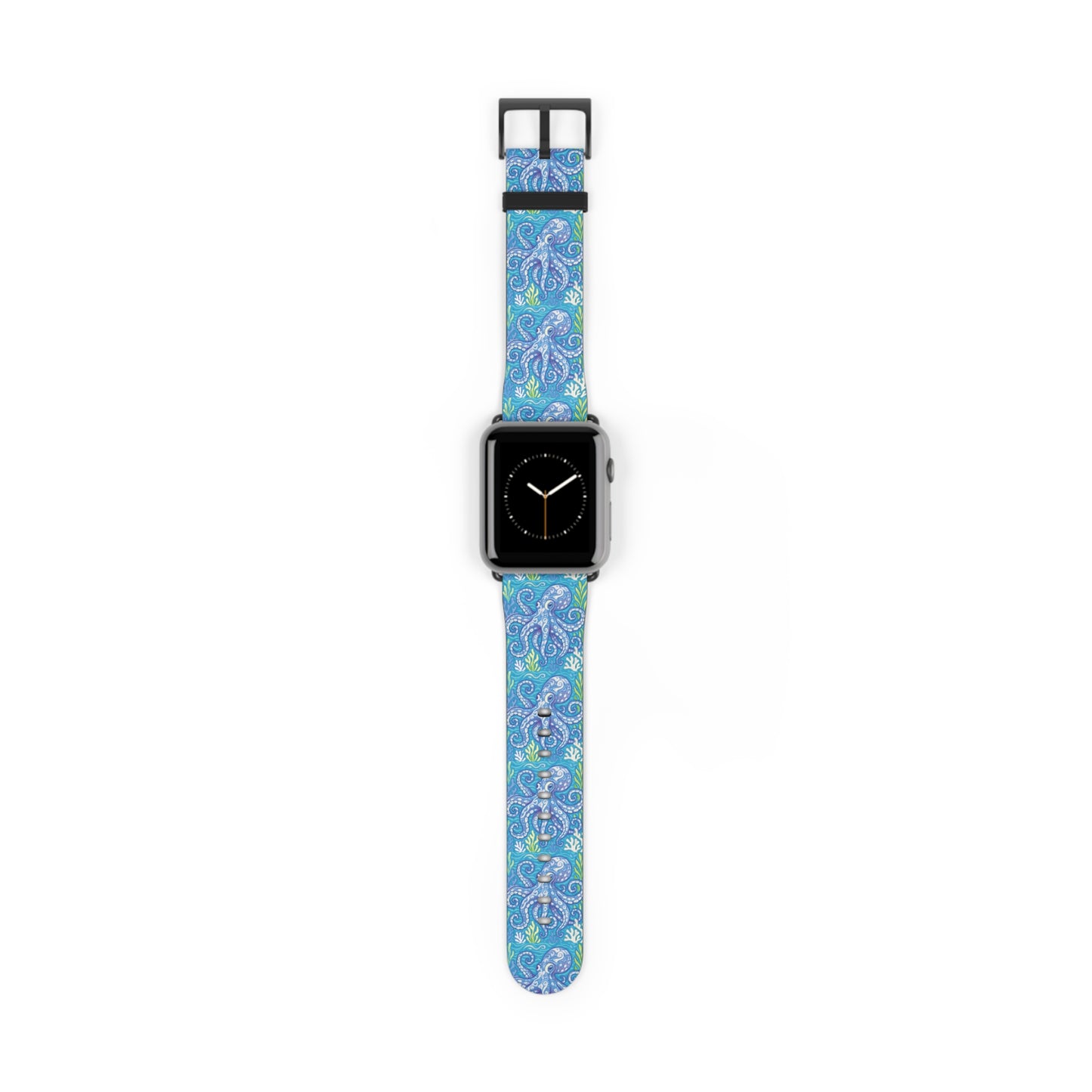 Apple Watch Band - Octopus Kraken Joe, Blue