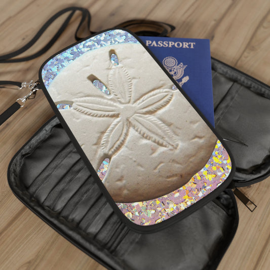 Passport Wallet – Perfect for Travelers & Adventurers / Disco Sand Dollar
