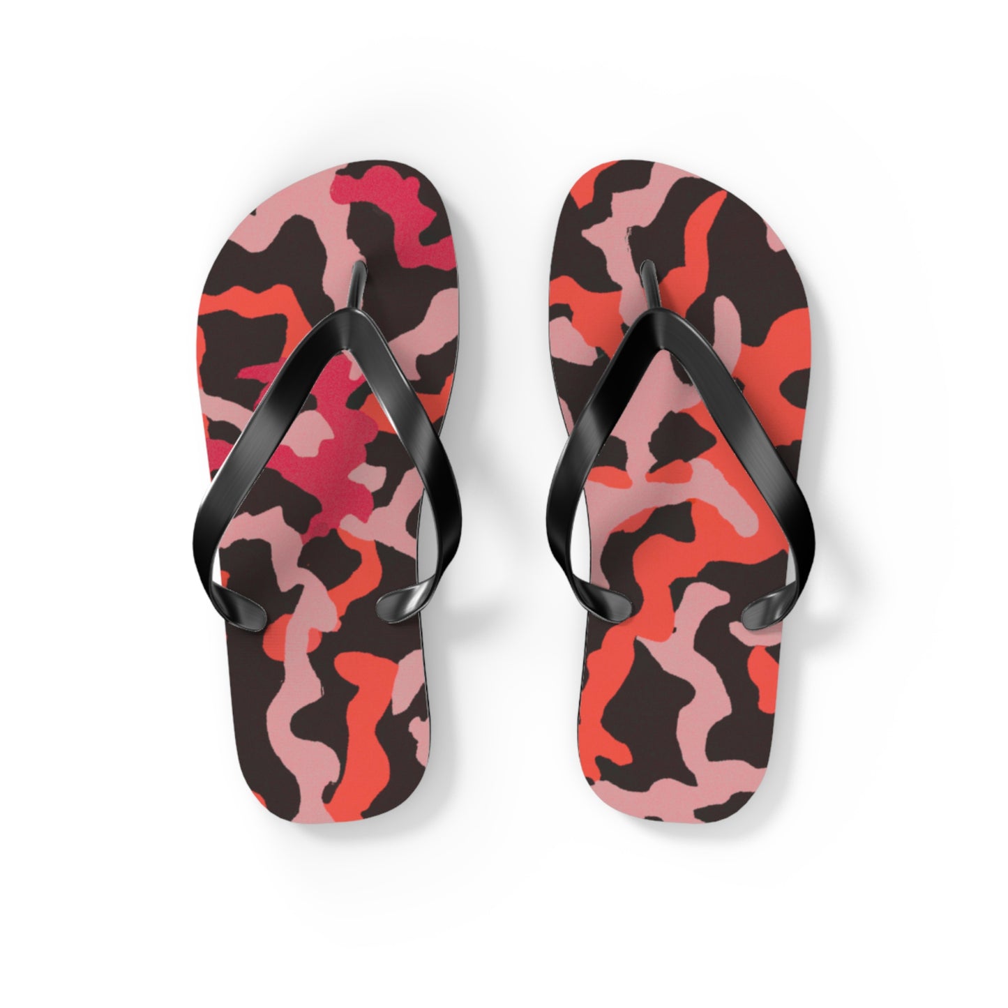 Flip Flops - Coral Threads/Red