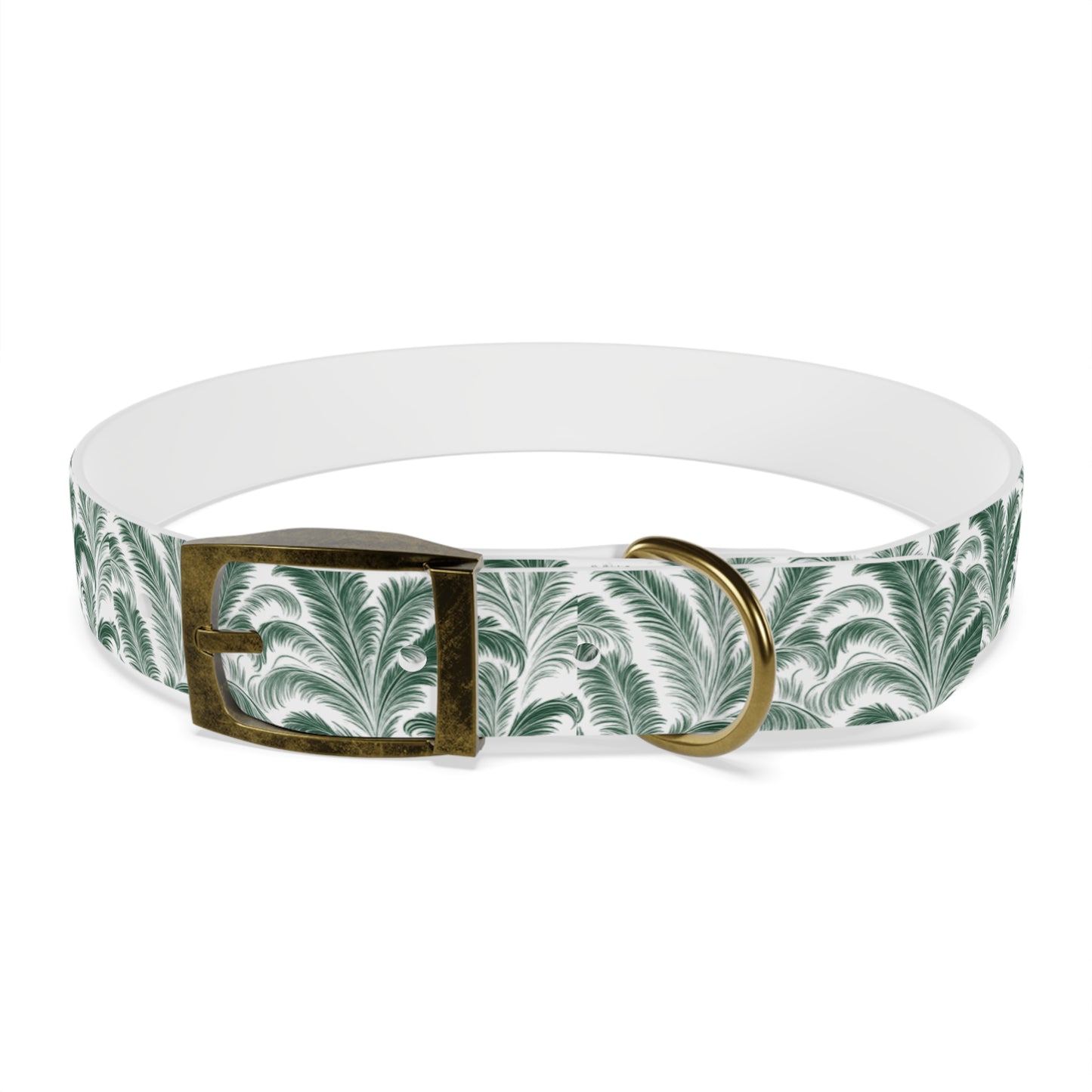 Tropical Dog Collar - Rocco Green