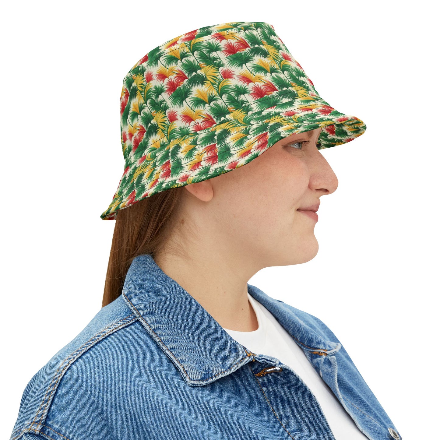 Tropical Polyester Bucket Hat, 2 Sizes - Summer Mood