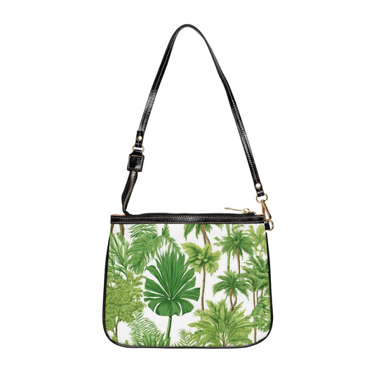 Tropical Small Shoulder Bag | Stylish Crossbody Purse / Violet's Favorite Palms