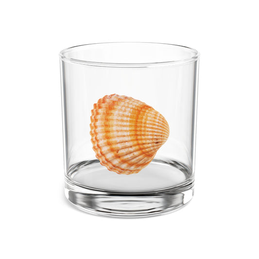 Rocks Glass, 10oz / Real Orange Scallop