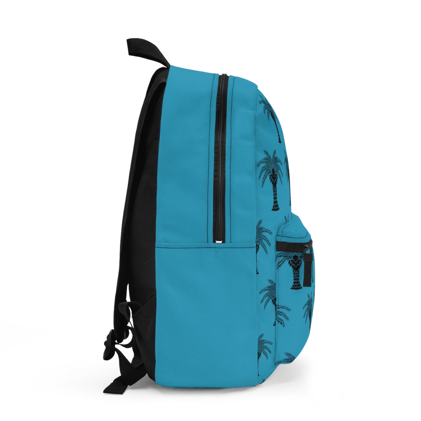 Tropical Backpack  / Stylized Palm, turquoise