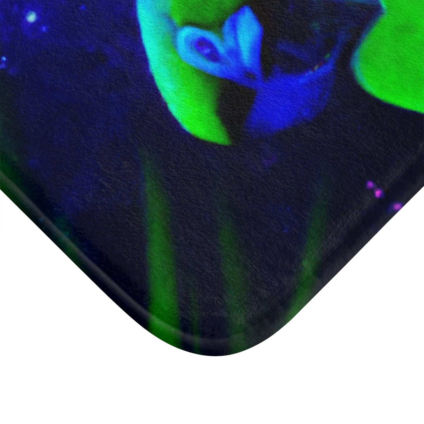 Galactic Parrot Bath Mat, 2 Sizes - Tropical Vibes for Home Decor