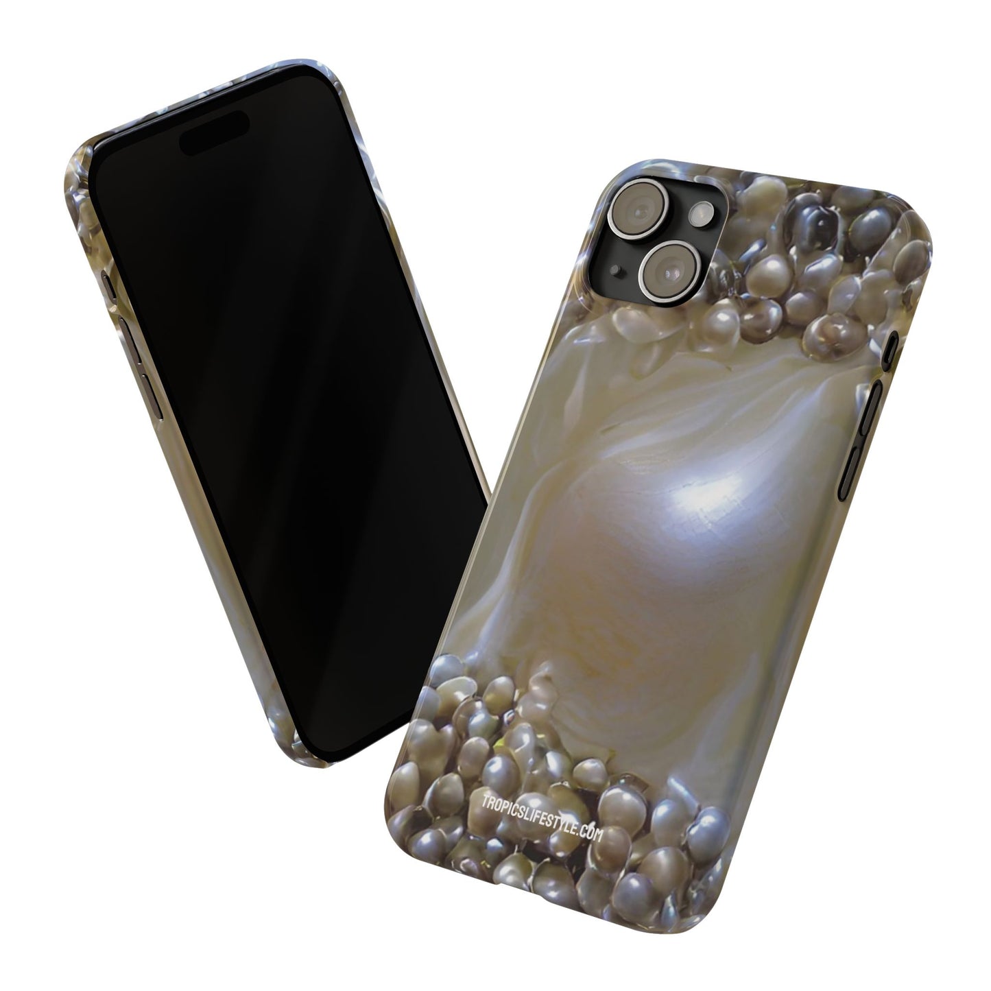 Slim Phone Cases - Natural Pearls Dream