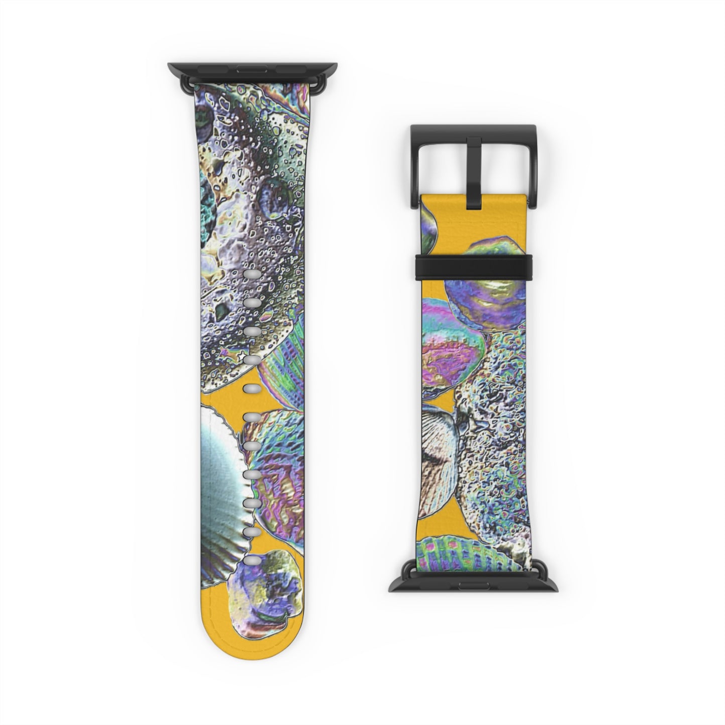 Apple Watch Band - Heatwave Seashell Collection, yellow