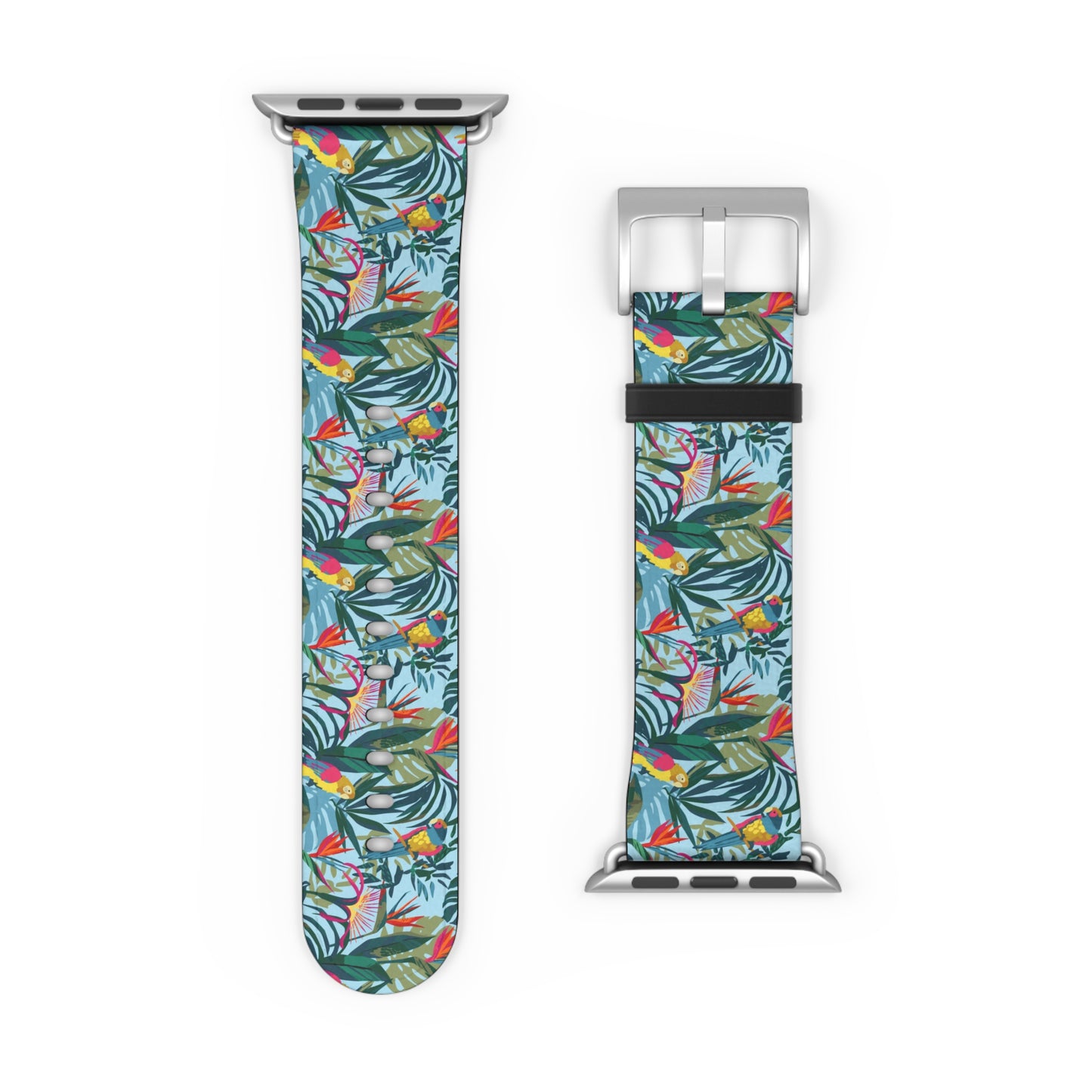 Apple Watch Band - Tropical Rainforest Blues