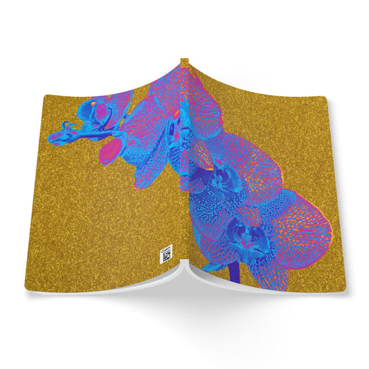 Softcover Journal - Red Heatwave Orchid