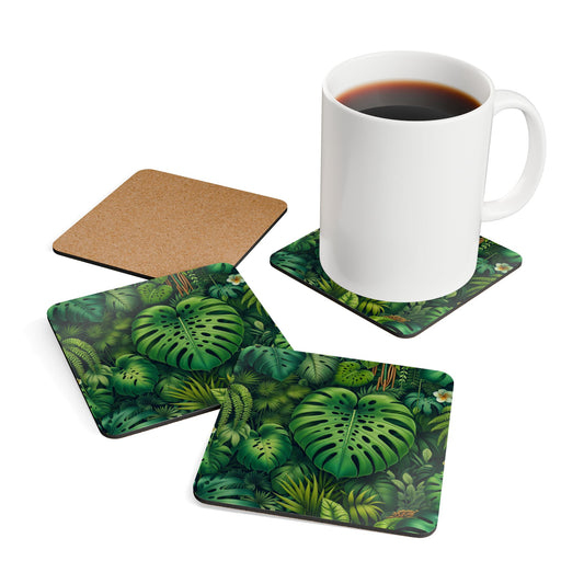 Coaster Set -  Rainforest Greenery