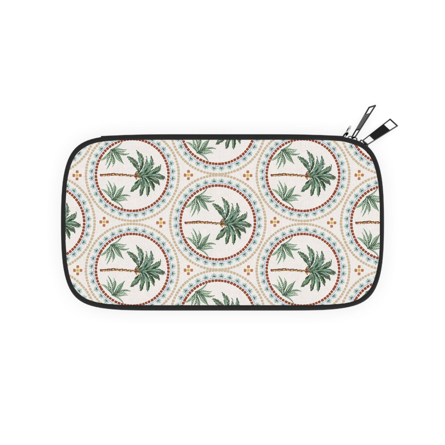 Passport Wallet -Mosaic Palm Tree