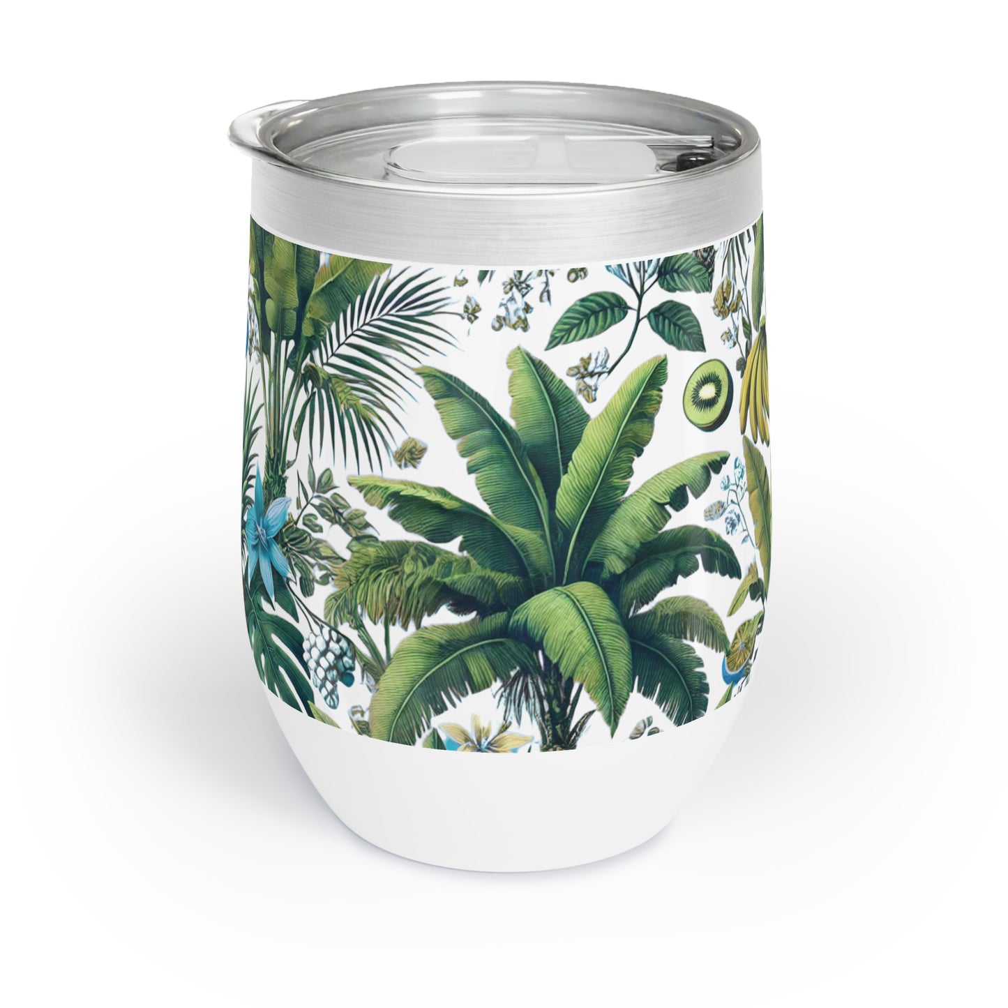 Chill Wine Tumbler / More Tropical Fruit, White