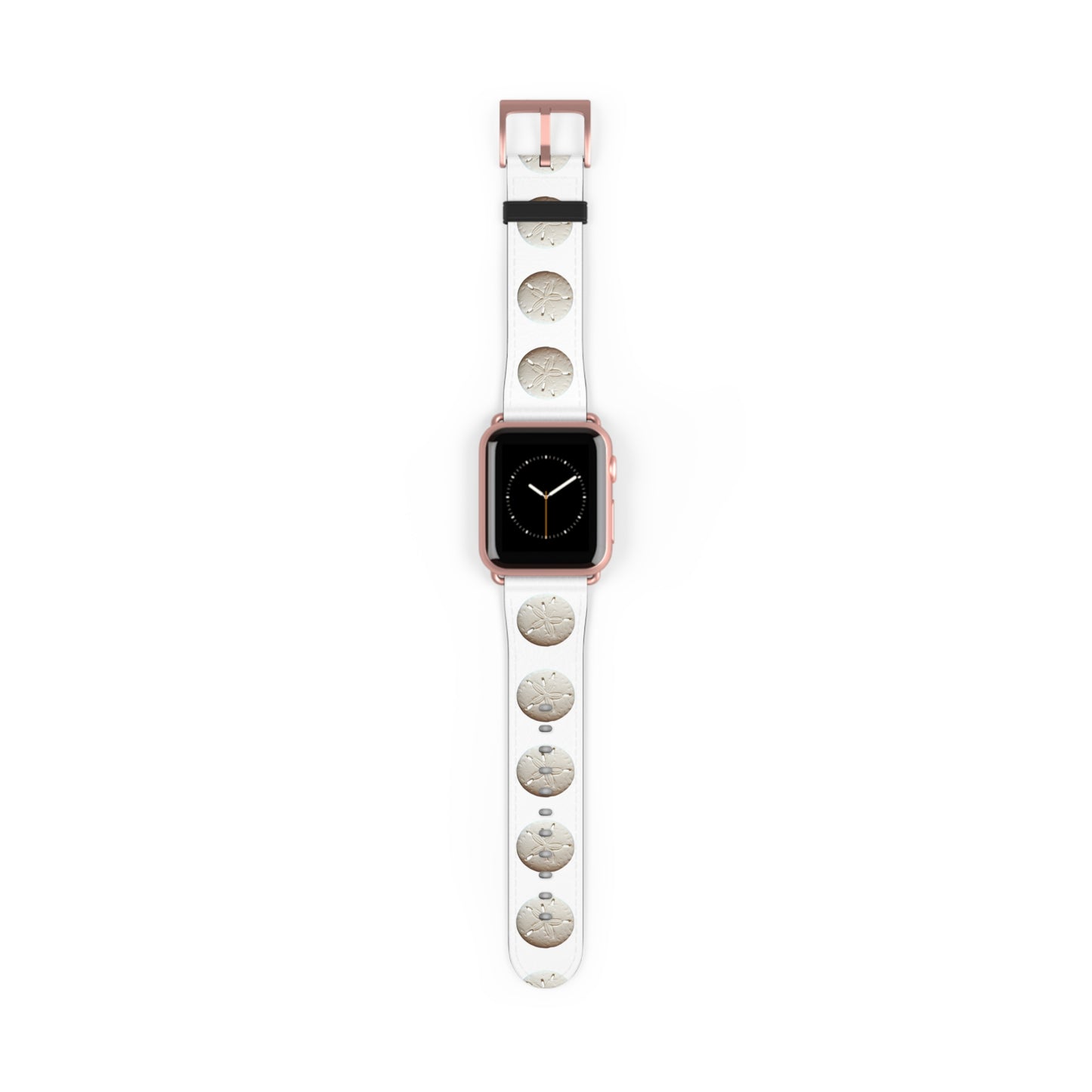 Apple Watch Band - Sand Dollar Parade, white