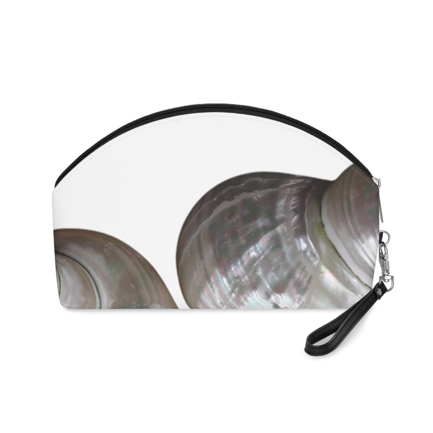 Makeup Bag - White Nautilus Trio, MACRO white