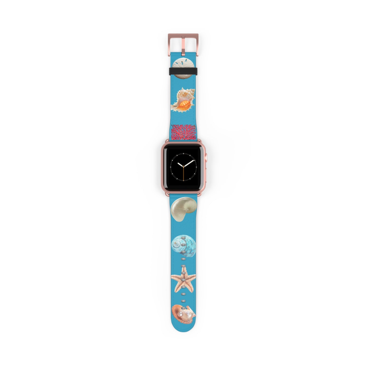 Apple Watch Band - Real Seashell Collection, turquoise