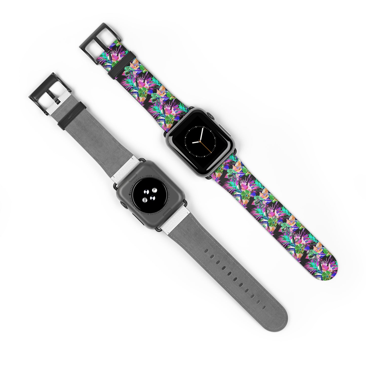 Apple Watch Band - Plant Palooza, black