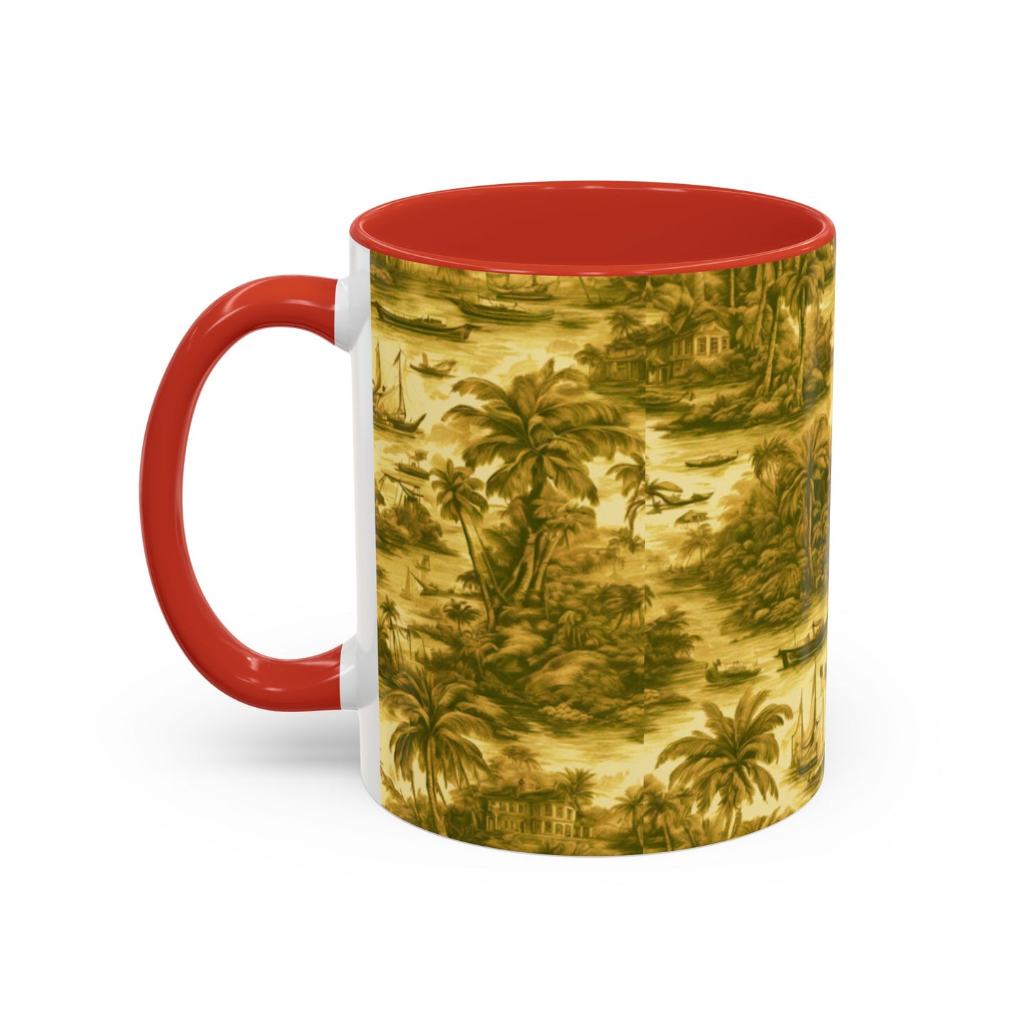 Copy of Accent Coffee Mug (11, 15oz), 8 Colors - Tiki Boss Loika