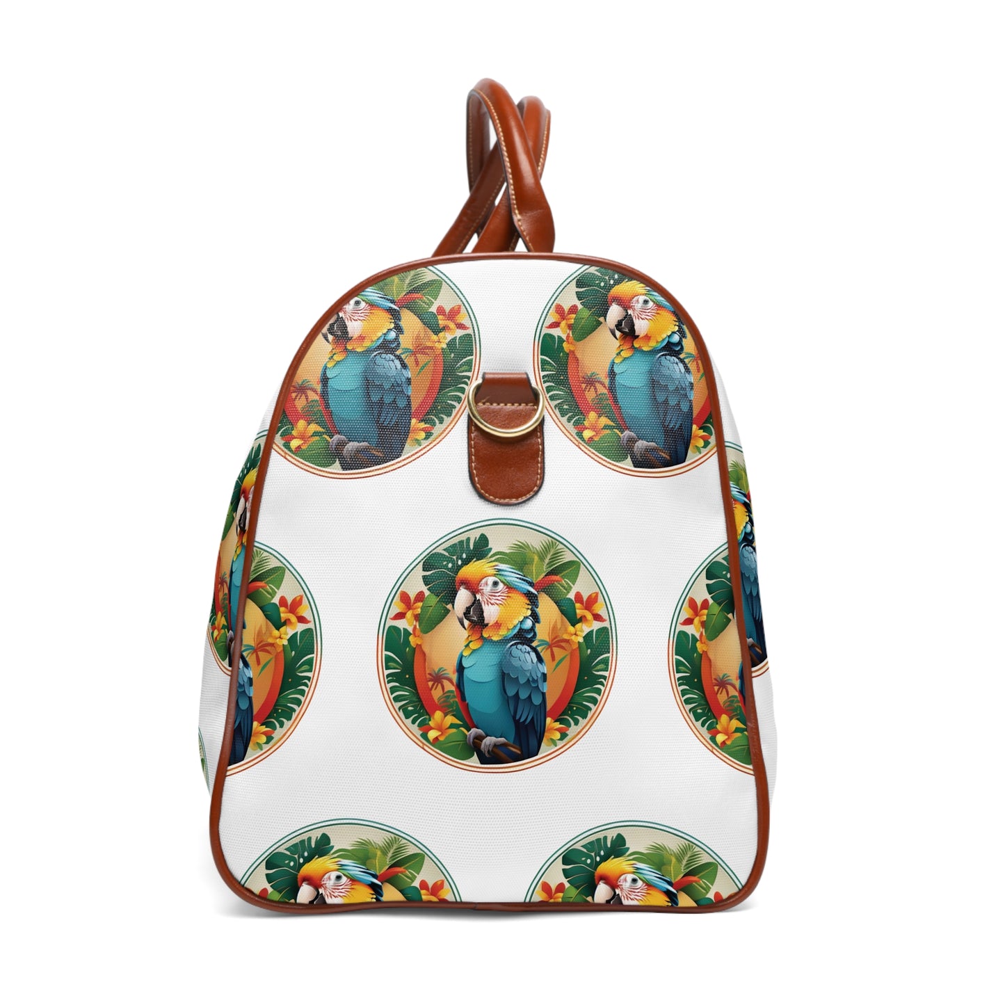 Tropical Waterproof Travel Bag - Perfect for Beach Getaways / My Pet Parrot