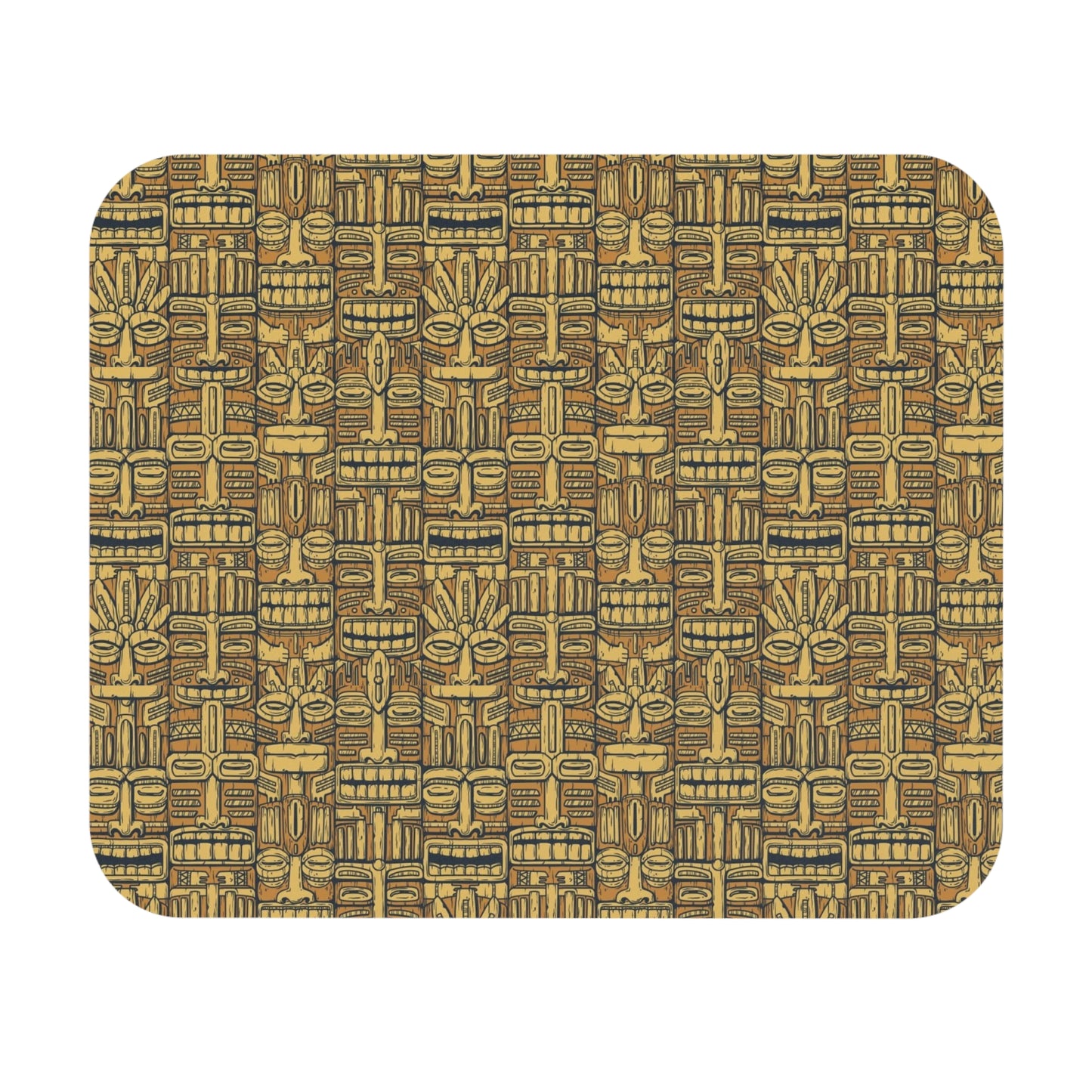 Mouse Pad (Rectangle) - Old Tiki Totems