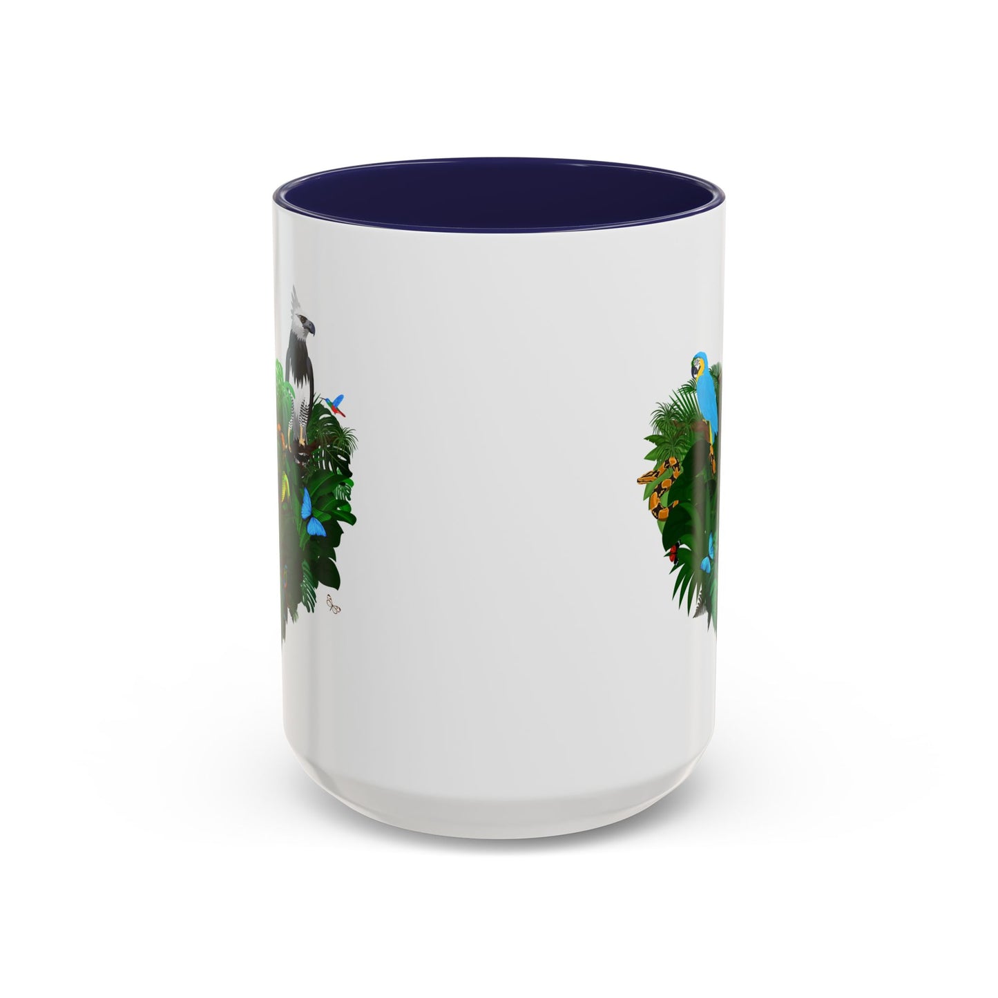 Accent Coffee Mug | Tropical-Inspired Drinkware / Rainforest Love