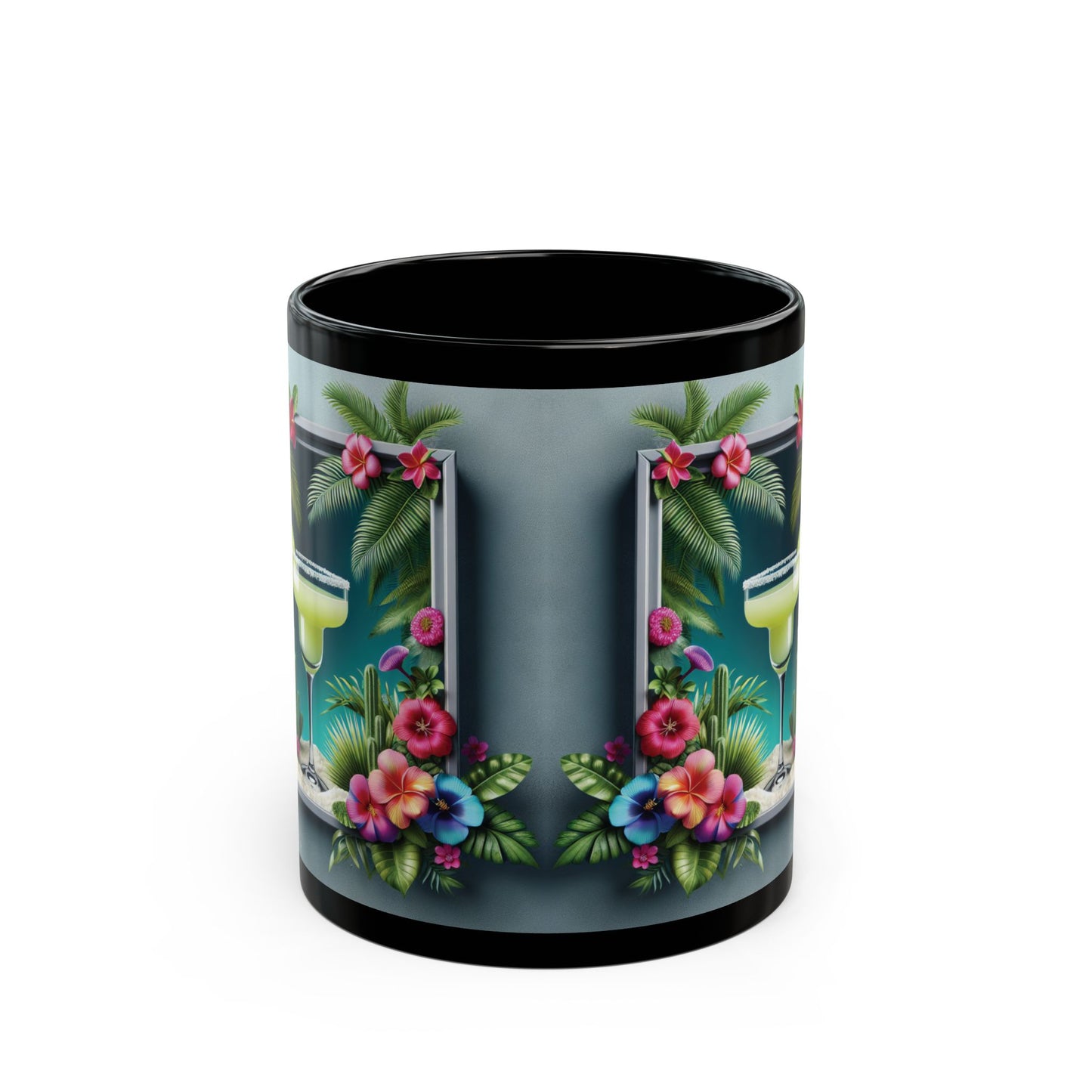 Black Coffee Mug - Tropical Margarita