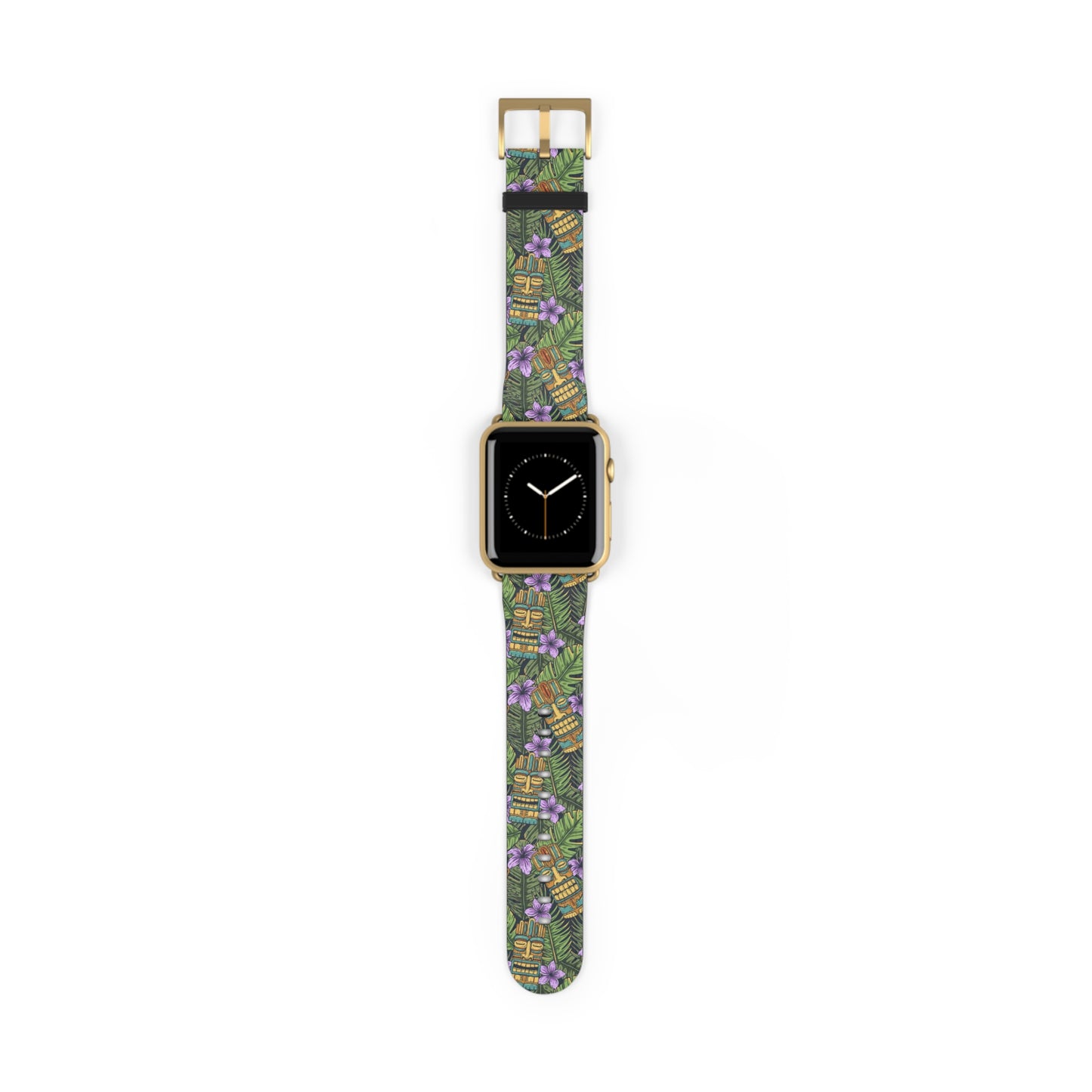 Apple Watch Band - Tiki Purple Greenery