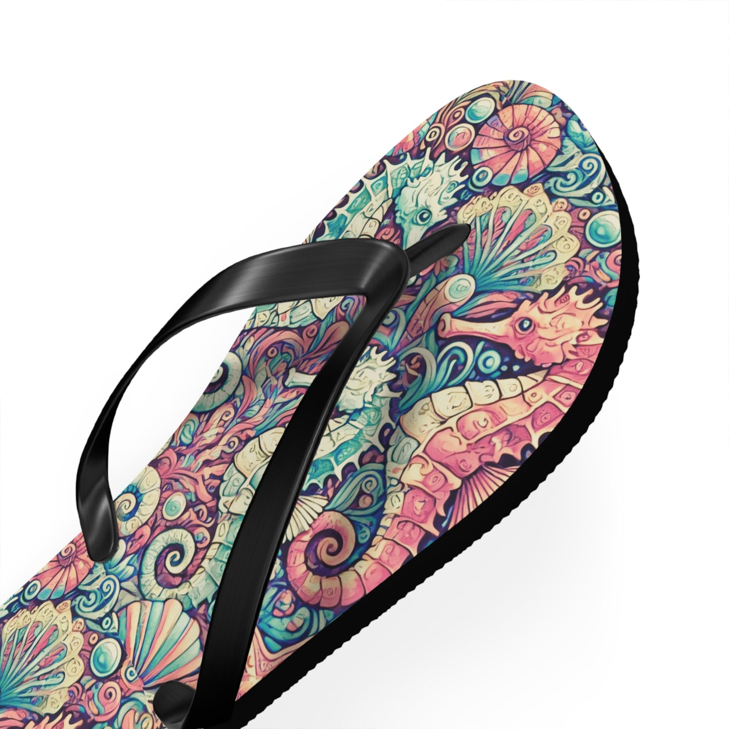 Flip Flops - Seahorses/Retro