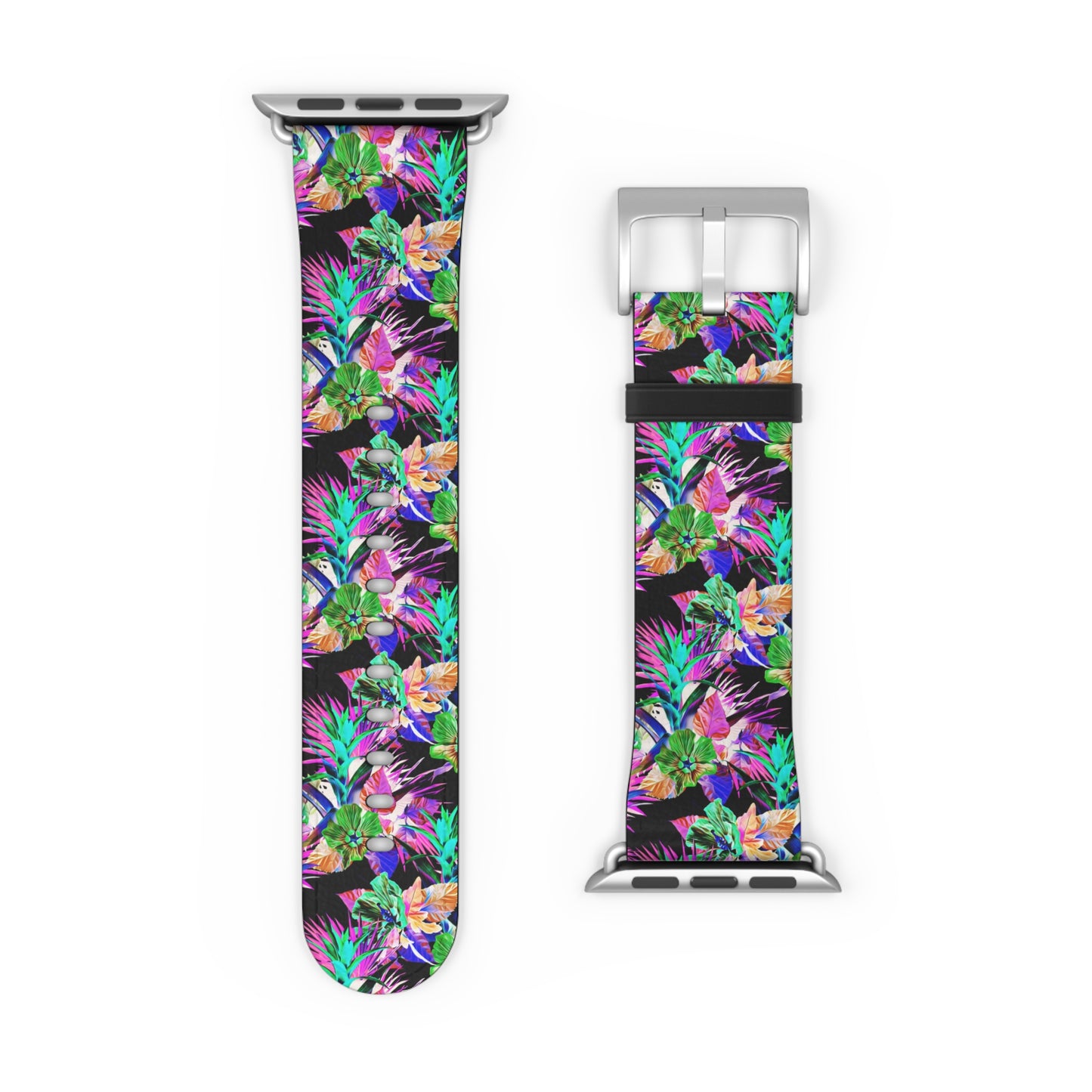 Apple Watch Band - Plant Palooza, black