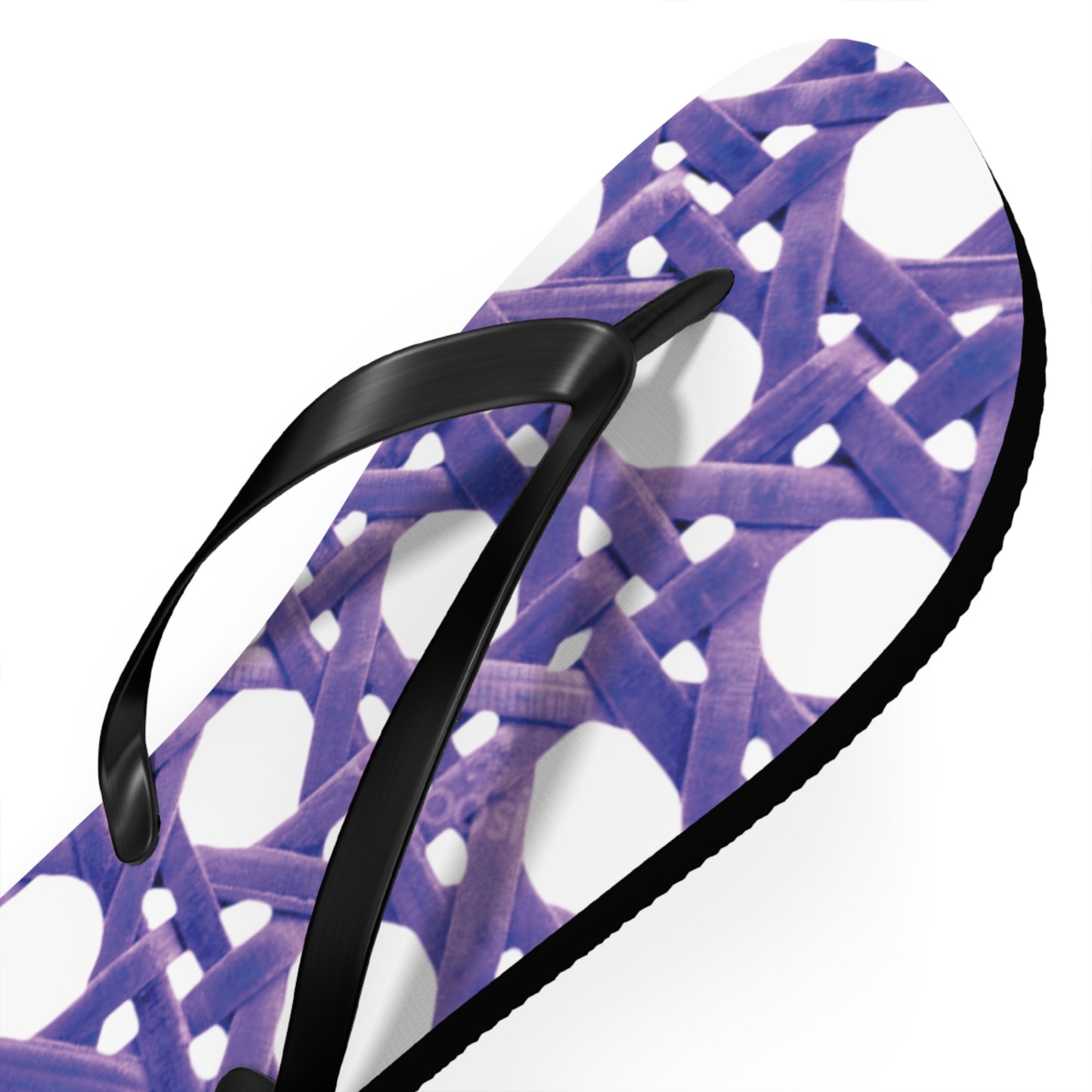 Flip Flops - Beach Chair Wicker, Amethyst