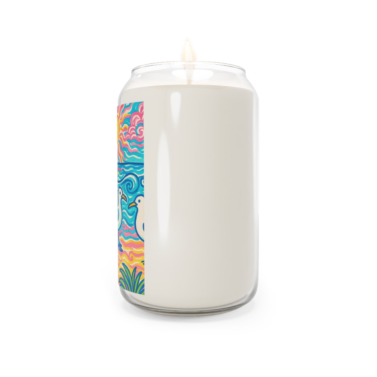 Scented Candle, 13.75oz - Tropical Beach Seagulls