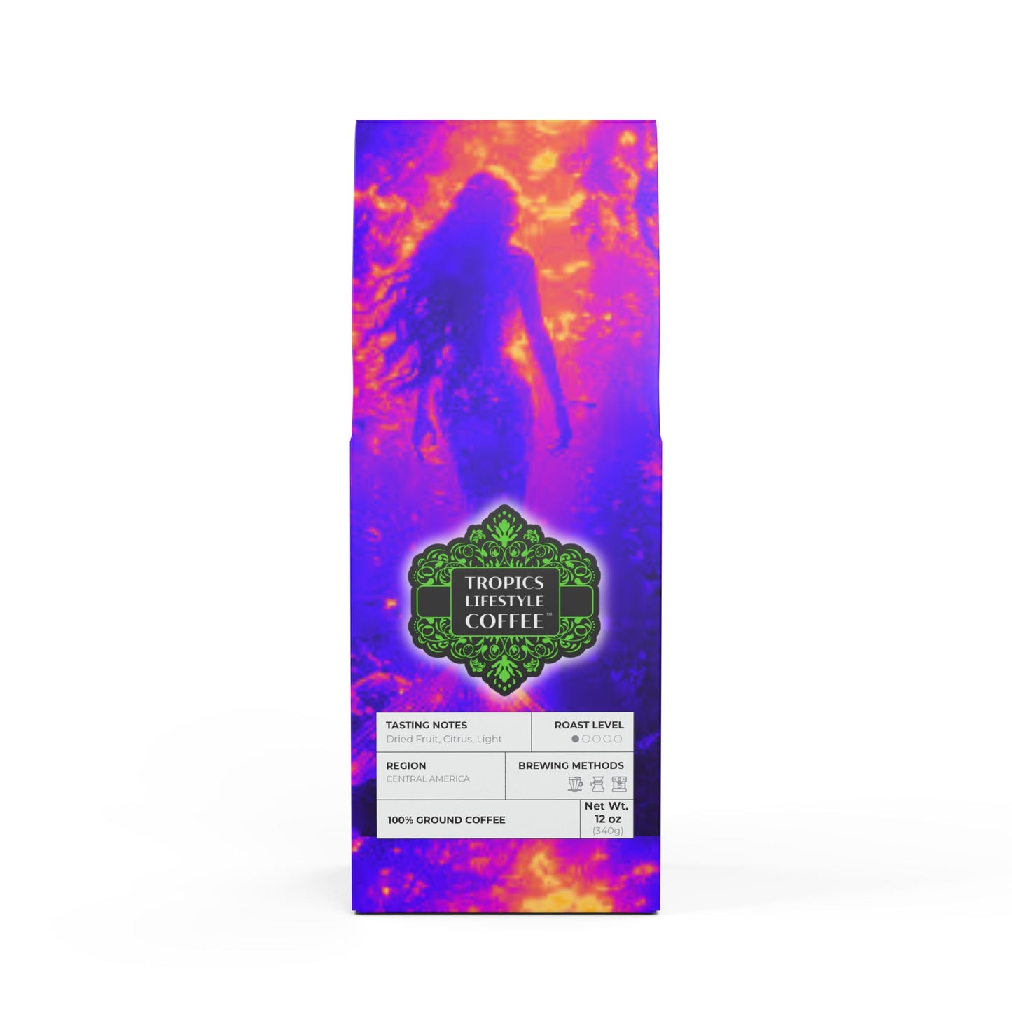 Beach Sunrise Blend™ (Light Roast) Specialty Grade Craft Coffee / Solo Mermaid, Pop