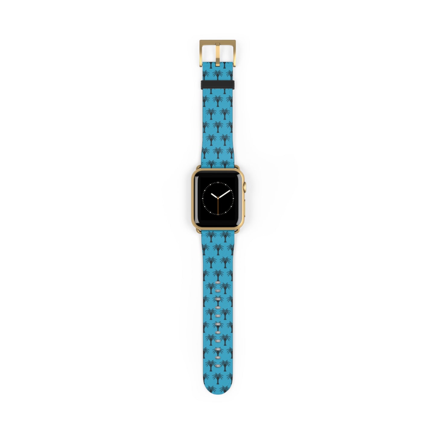 Apple Watch Band - Art Deco Palm, Repeat Turquoise