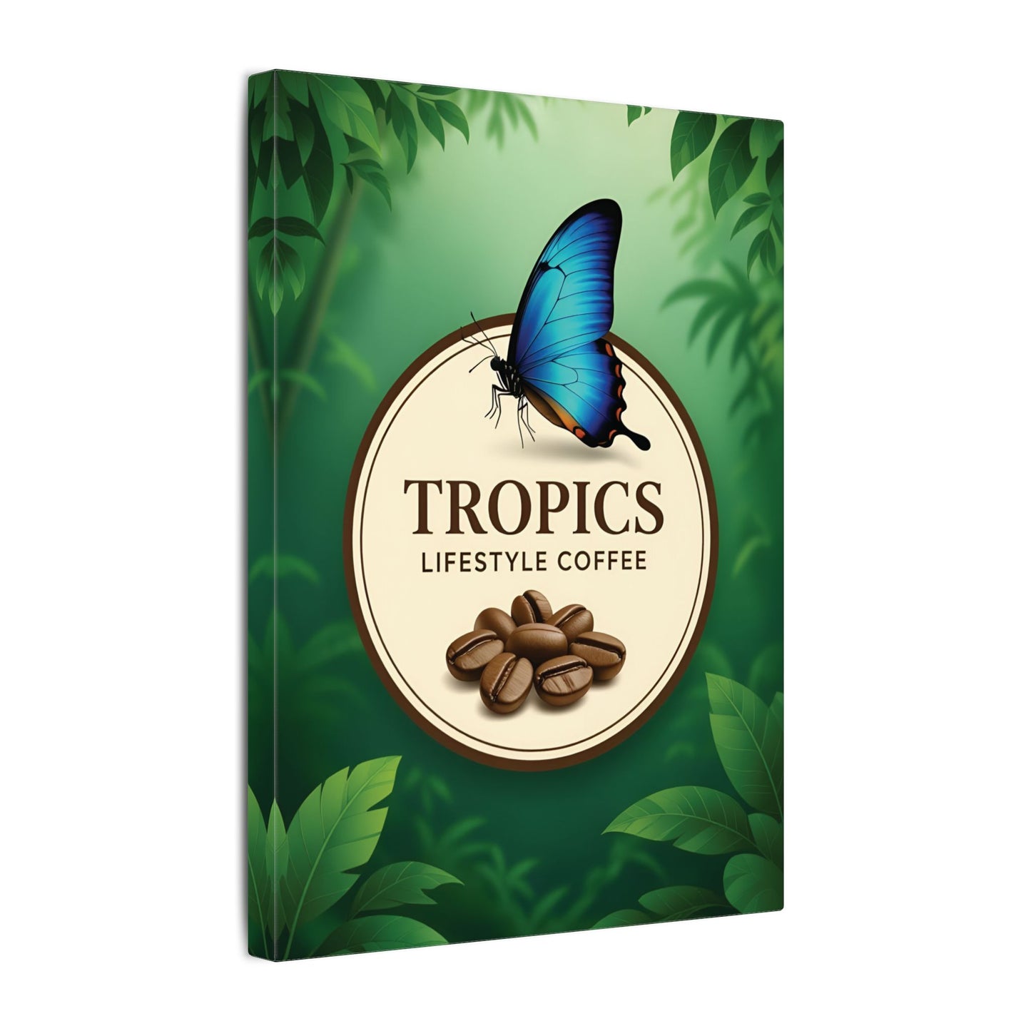 Tropical Wall Art — Butterfly & Beans, Tropics Lifestyle Coffee