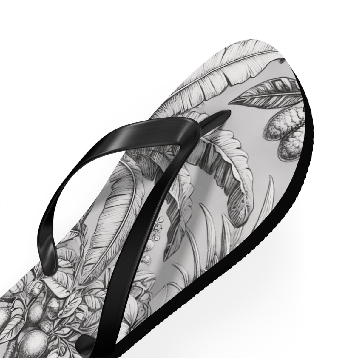 Flip Flops - Tropical Fruit, Newspaper