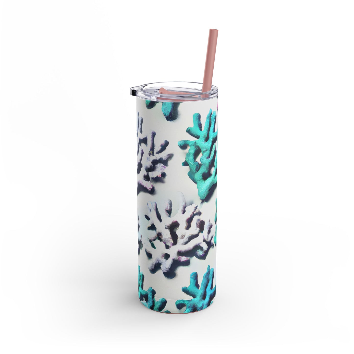 20oz Matte Tumbler, 7 Colors - Stylish Travel Cup - Corals Pastels