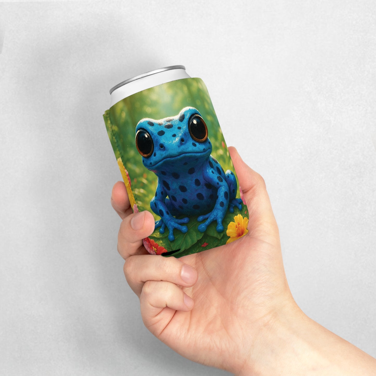 Baby Tree Frog Cooler Sleeve - Perfect for Outdoor Picnics