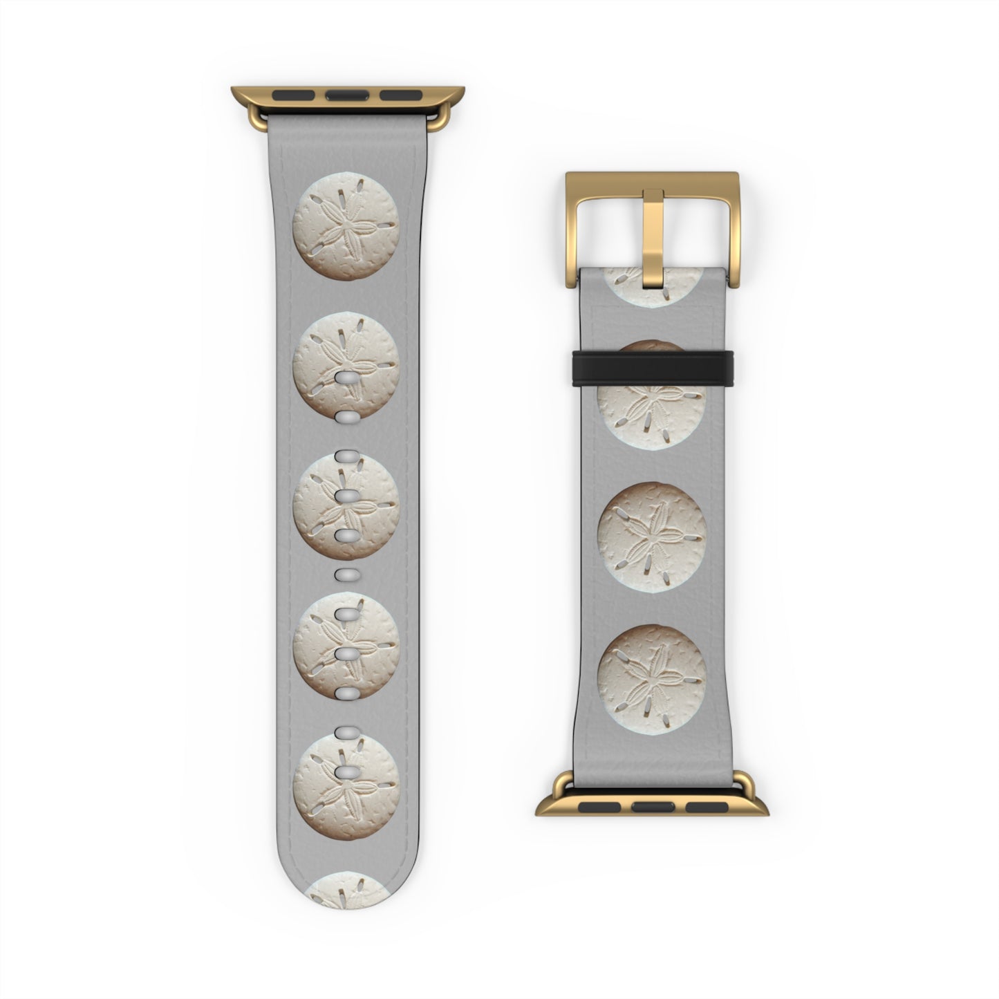 Apple Watch Band - Sand Dollar Parade, light grey