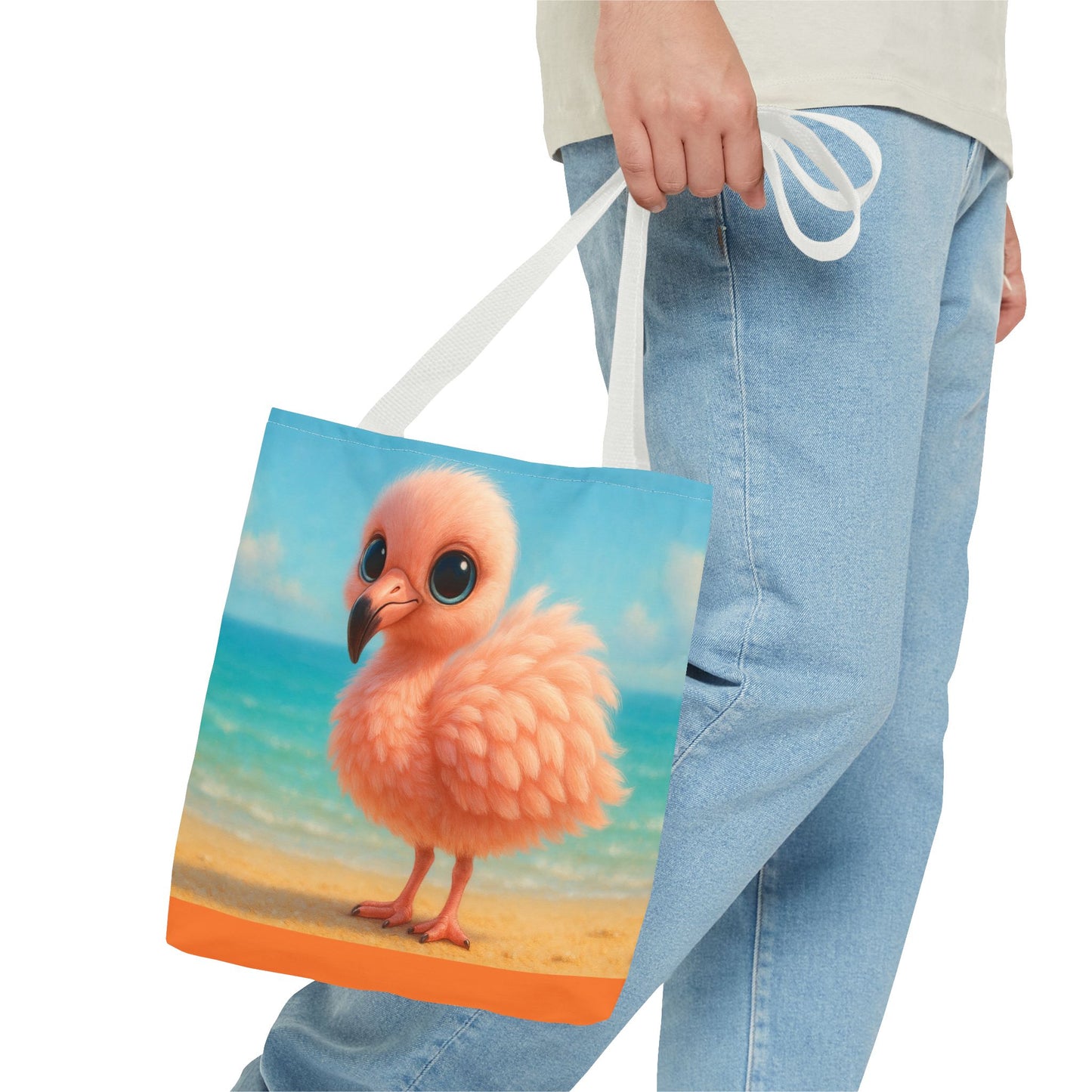 Baby Flamingo Tote Bag - 3 Sizes