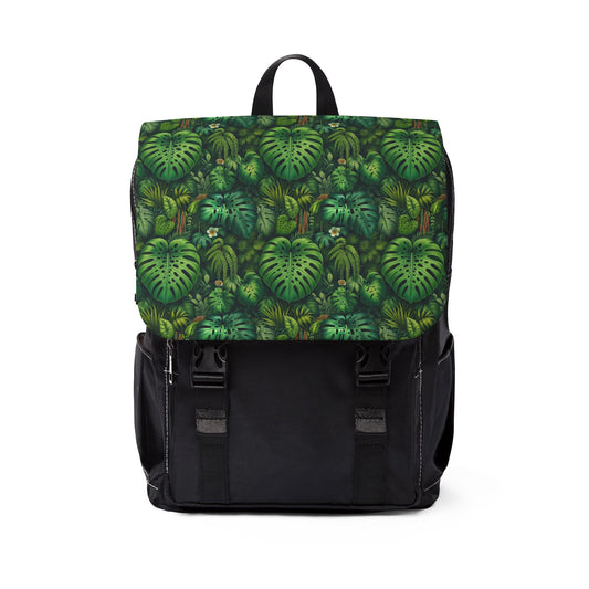 Rainforest Greenery Casual Backpack - Perfect for Everyday Adventures