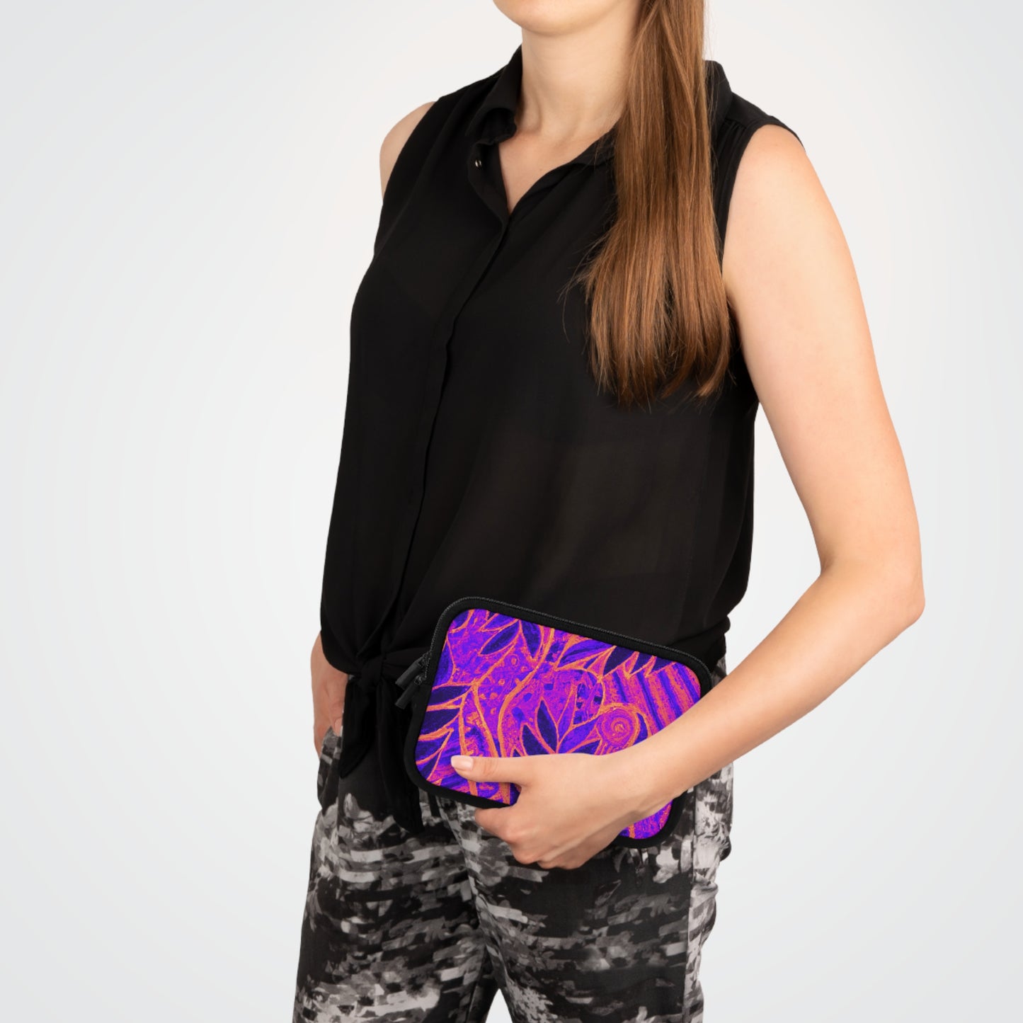 Tropical Laptop Sleeve, 5 Sizes - Perfect for Beach Lovers & Students / Amazon Whimsy, Heatwave