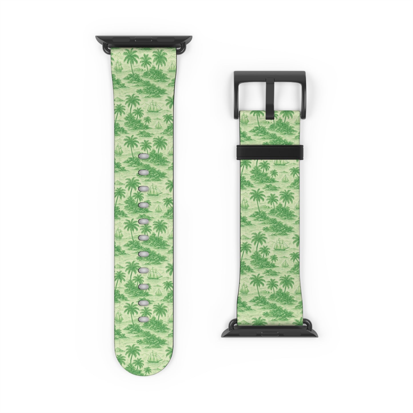Apple Watch Band - Faraway Toile, Green