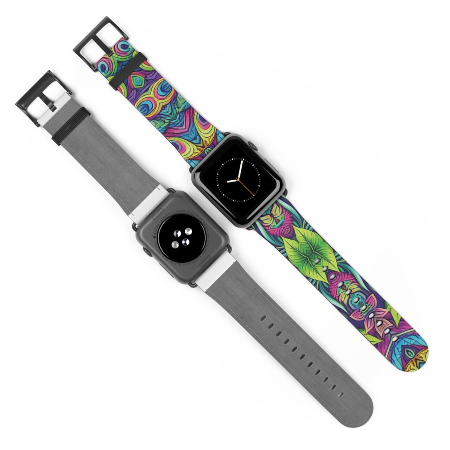 Apple Watch Band - Kaleido Peacock Joy/Macro
